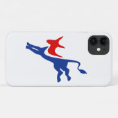 Democraat Donkey Case-Mate iPhone Case (Achterkant (horizontaal))