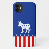 Democraat Donkey Case-Mate iPhone Case (Achterkant)