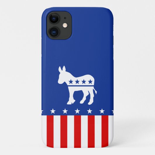 Democraat Donkey Case-Mate iPhone Case (Achterkant)