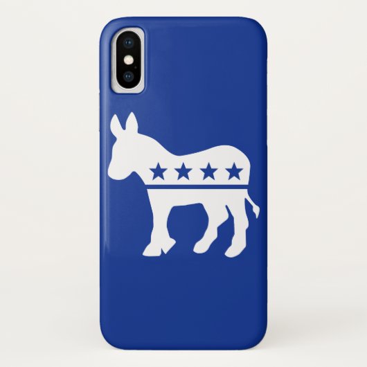 Democraat Donkey Case-Mate iPhone Case (Achterkant)