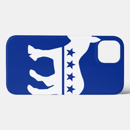 Democraat Donkey Hoesje (Achterkant (horizontaal))