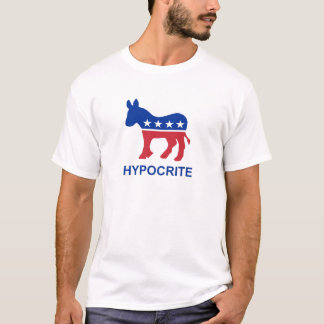 Democraat Donkey Hypocrite T-shirt