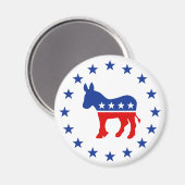 Democraat Donkey Magnet (Voorkant / Achterkant)