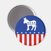 Democraat Donkey Magnet (Voorkant / Achterkant)