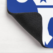 Democraat Donkey Mousepad Muismat (Hoek)