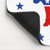 Democraat Donkey Mousepad Muismat (Hoek)