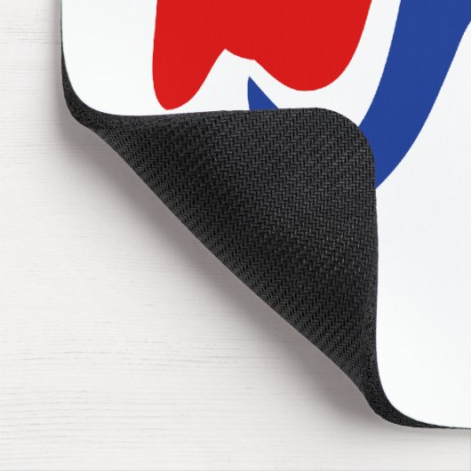 Democraat Donkey Mousepad Muismat (Hoek)