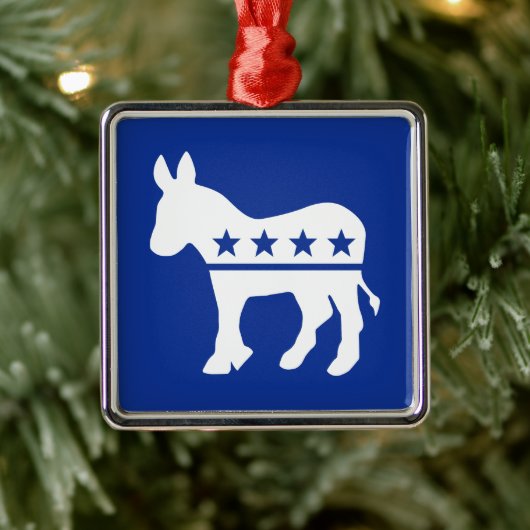 Democraat Donkey Ornament (Boom)