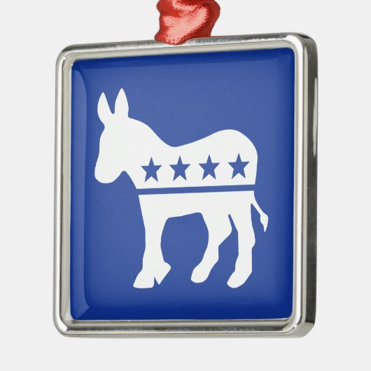 Democraat Donkey Ornament (Links)