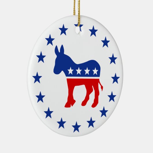 Democraat Donkey Ornament (Rechts)