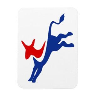 Democraat Donkey Premium Magnet Magneet