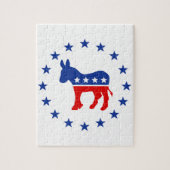 Democraat Donkey Puzzle Legpuzzel (Verticaal)