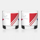 Democraat Donkey Rock Glass Whisky Glas (Rechts)