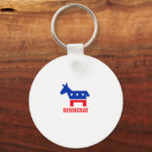 Democraat Donkey Sleutelhanger (Voorkant)