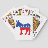 Democraat Donkey-speelkaarten Pokerkaarten (Achterkant)