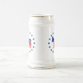 Democraat Donkey Stein Bierpul (Center)