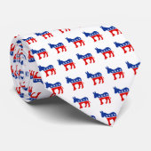Democraat Donkey Stropdas (Opgerold)