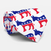 Democraat Donkey Stropdas (Opgerold)