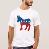 Democraat Donkey T-shirt (Voorkant)