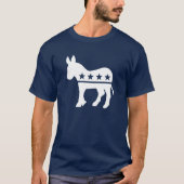 Democraat Donkey T shirten T-shirt (Voorkant)