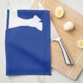 Democraat Donkey Theedoek (Quarter Fold)