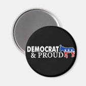 Democraat en Proud Magneet (Voorkant / Achterkant)