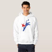 democraat hoodie (Voorkant volledig)