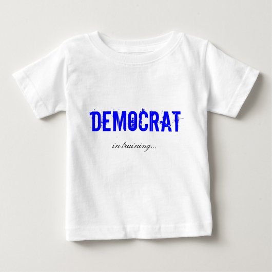 Democraat in Training shirt (Voorkant)
