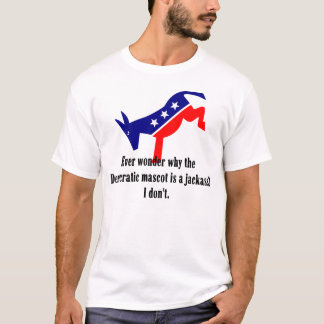 Democraat Jackass T-shirt