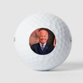 Democraat Joe Biden - 46e President VS Golfballen (Voorkant)