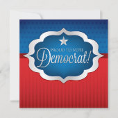 democraat kaart (Voorkant)