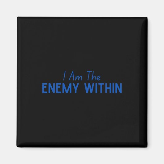 Democraat Kamala vijand binnen anti-Trump linkervl Magneet (Voorkant)