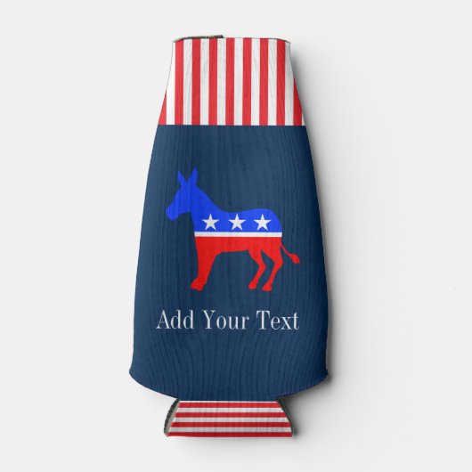 Democraat kan / flessenkoeler flesjeskoeler (Voorkant)