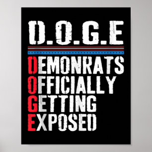 Democraat krijgt Trump 2025 officieel onthuld Poster