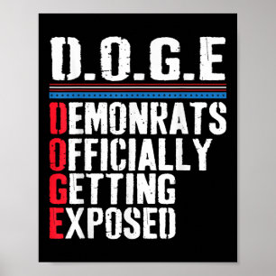 Democraat krijgt Trump 2025 officieel onthuld Poster