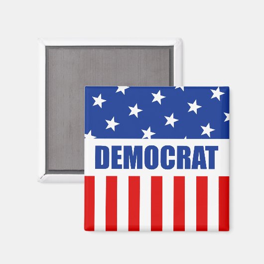 democraat magneet (Voorkant / Achterkant)