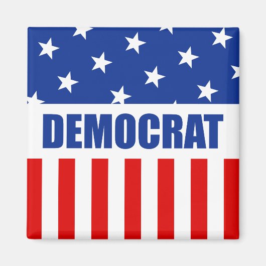 democraat magneet (Voorkant)