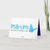 democraat met blauw bloed kaart (Achterkant)