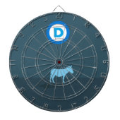 Democraat Metal Cage Dartboard Dartbord (Voorkant)