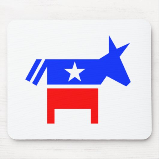 Democraat Mousepad Muismat (Voorkant)