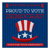 democraat perfect poster (Voorkant)