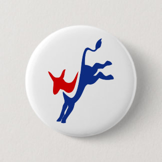 democraat ronde button 5,7 cm