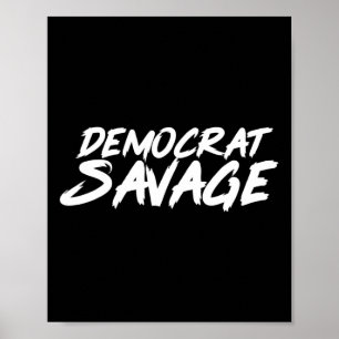 Democraat Savage Impeach Trump Cadeau Presidentiee Poster