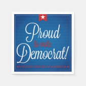 democraat servet (Voorkant)