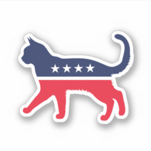 Democraat Sticker
