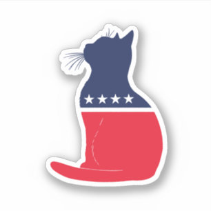 Democraat Sticker