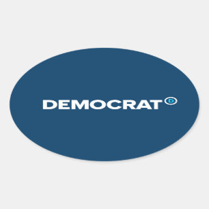 Democraat Stickers