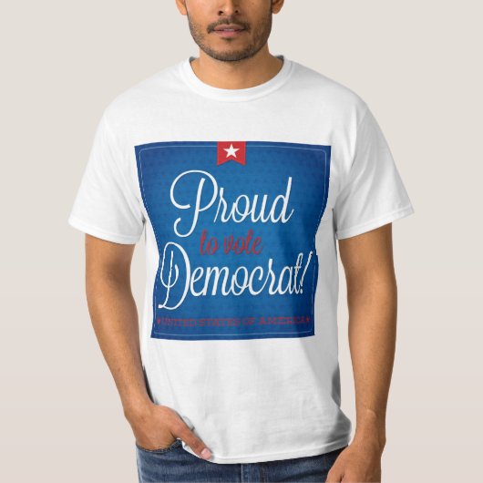 democraat t-shirt (Voorkant)