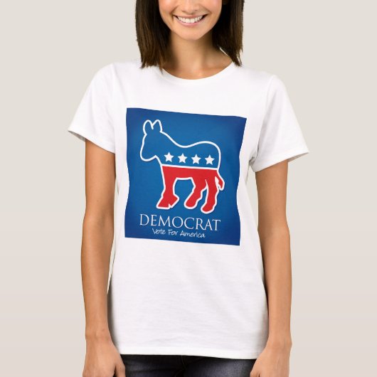 democraat t-shirt (Voorkant)