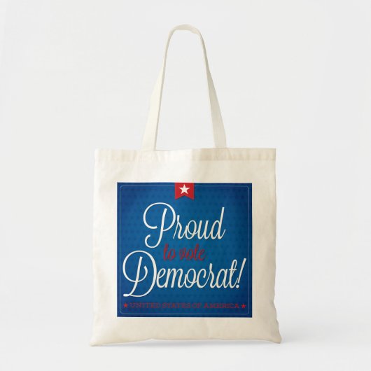 democraat tote bag (Voorkant)